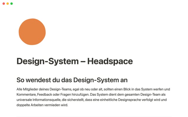 Design-System – Headspace