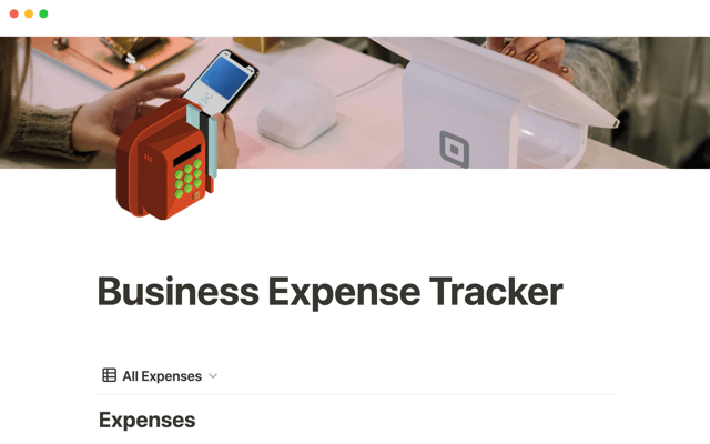 Business Expense Tracker