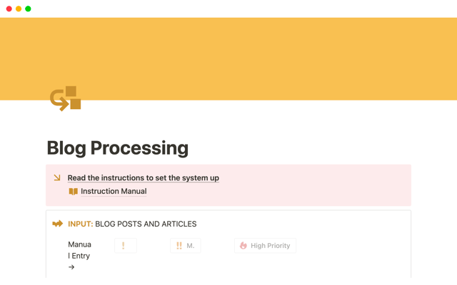 Blog Processing (w Notion AI)