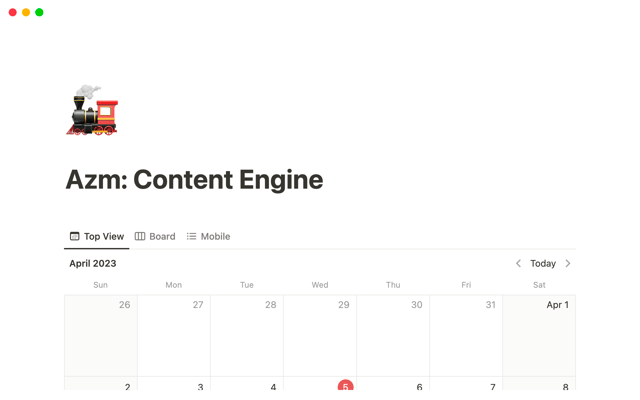 Content Engine: Youtube, Instagram, Newsletter - Manage all in one place