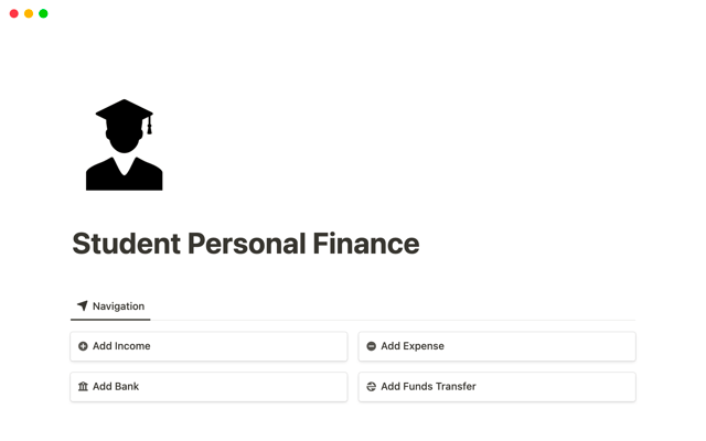 Student Finance OS