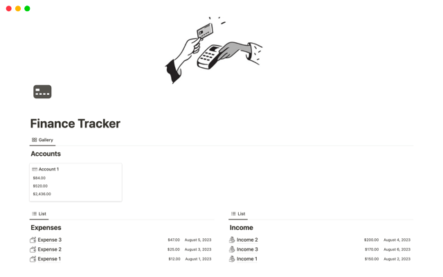 Finance Tracker