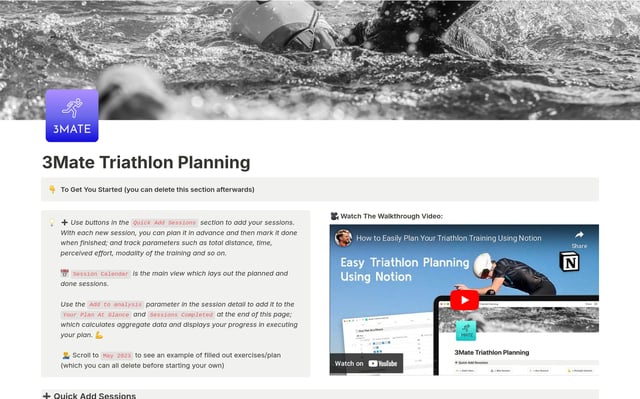 3Mate - Easy Triathlon Planning