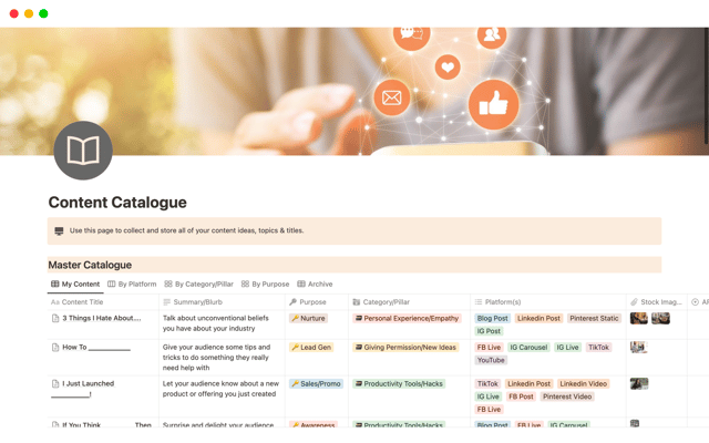 Social Media Planner