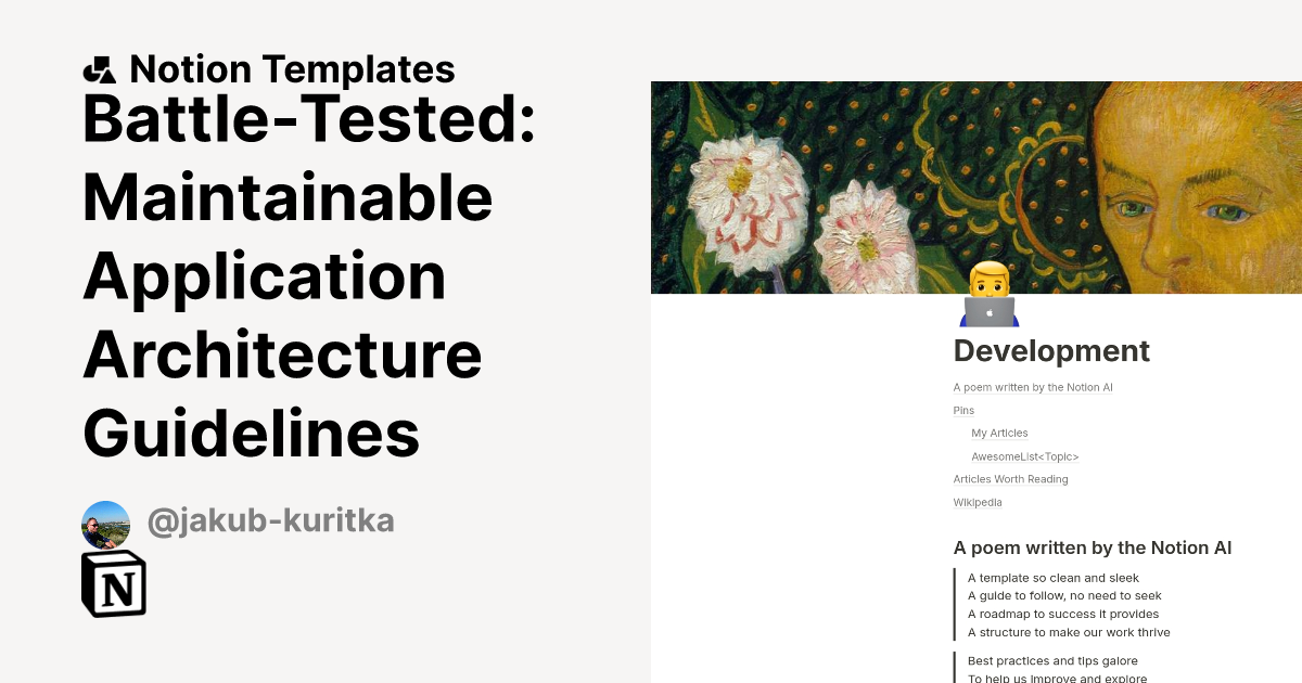 BattleTested Maintainable Application Architecture Guidelines by