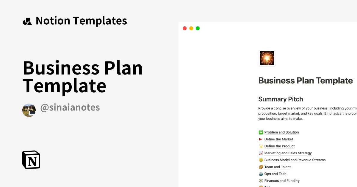 business-plan-template-template-notion-marketplace