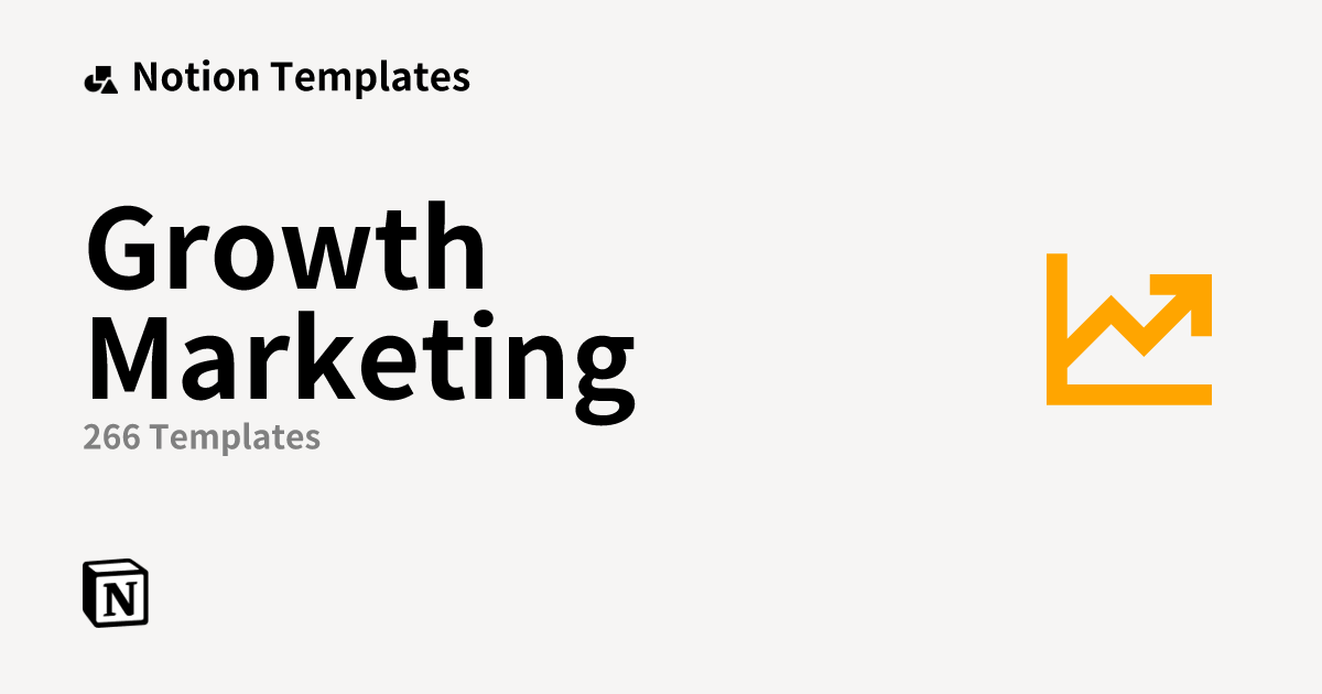 Best Growth Marketing Templates from Notion