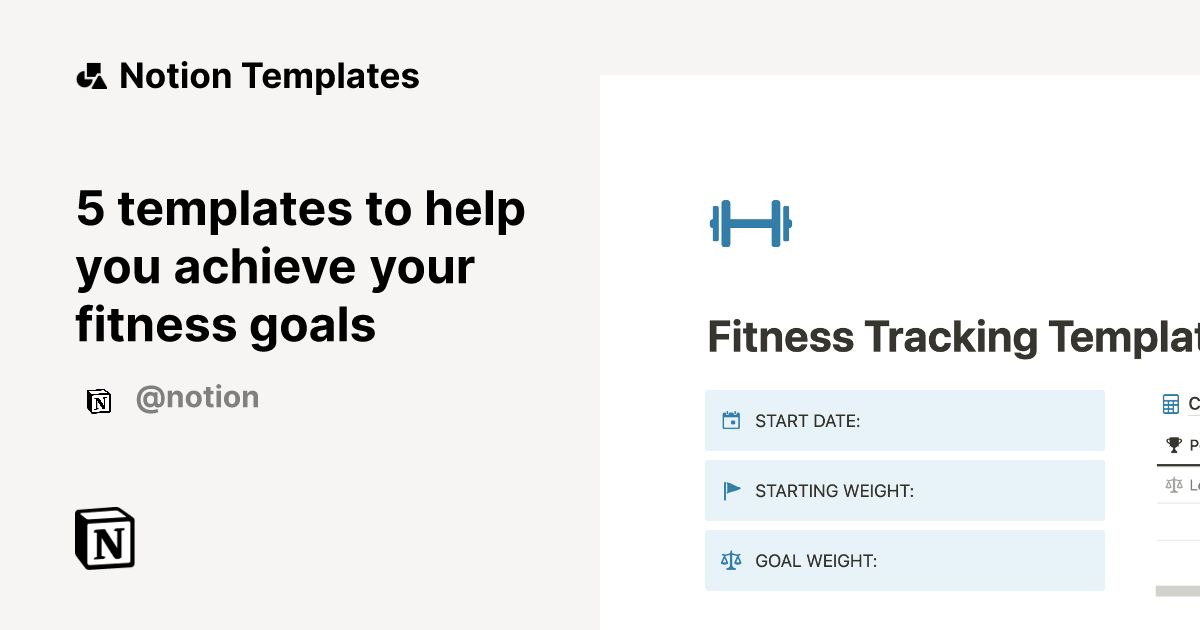 How to Plan Your Next Fitness Goal