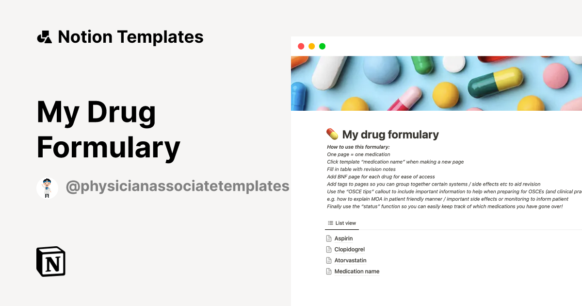 my-drug-formulary-template-by-revisionfun-notion-marketplace