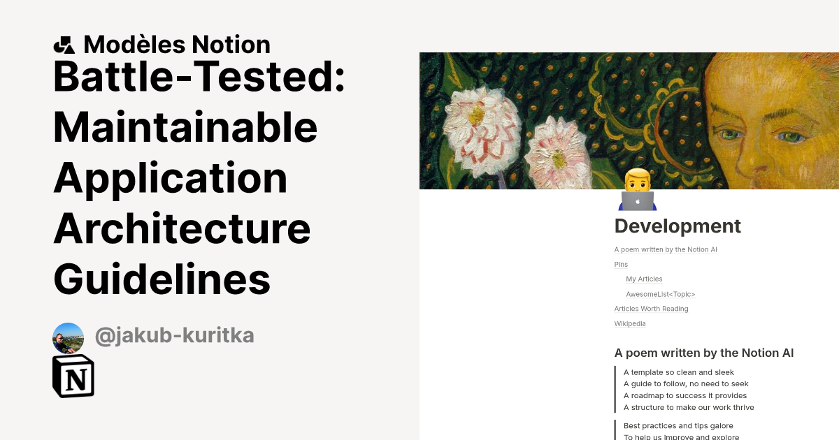BattleTested Maintainable Application Architecture Guidelines