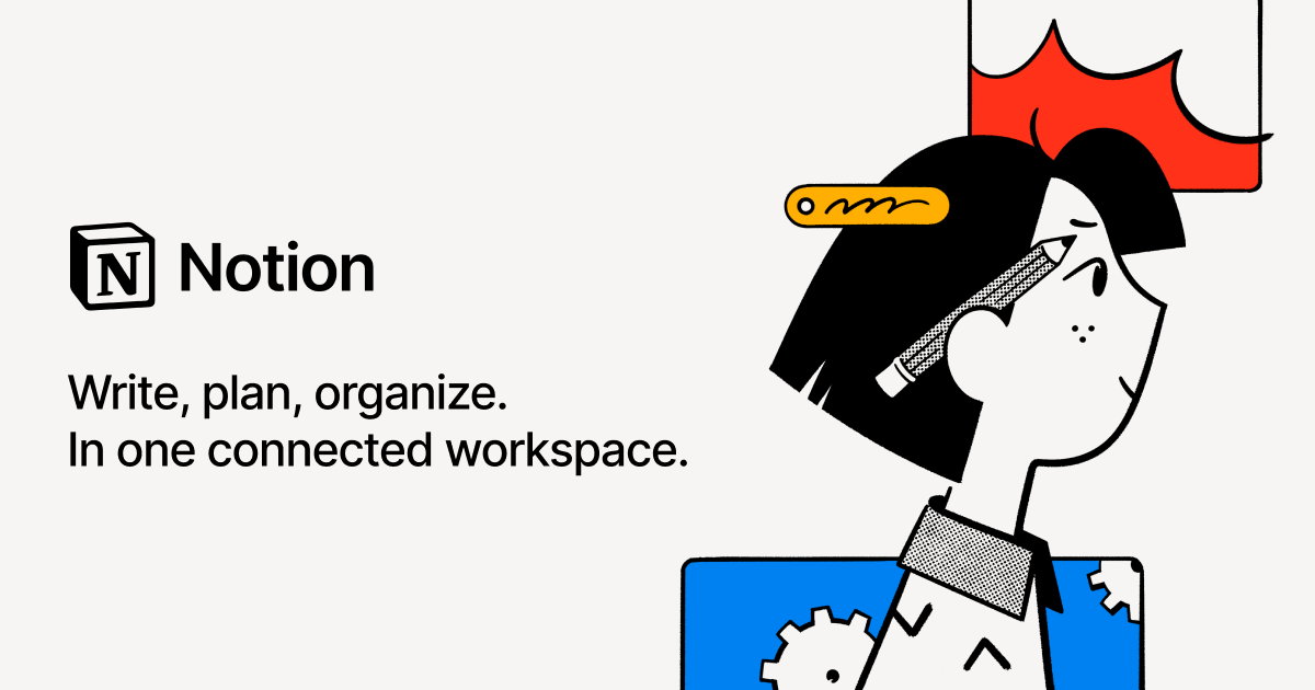 Notion - The all-in-one workspace for your notes, tasks, wikis, and databases.