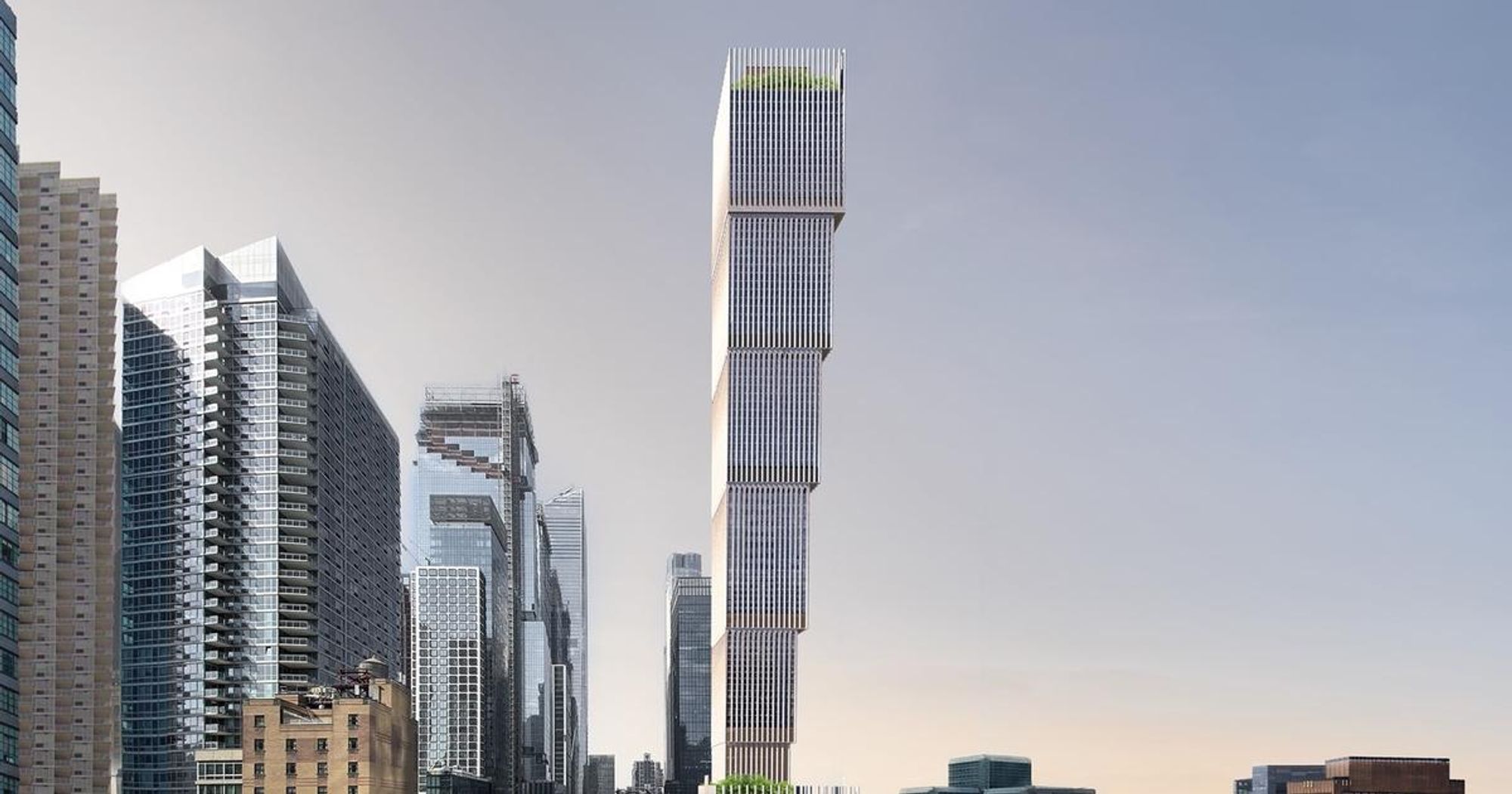 Ambitious supertall tower turns skyscraper design on its head