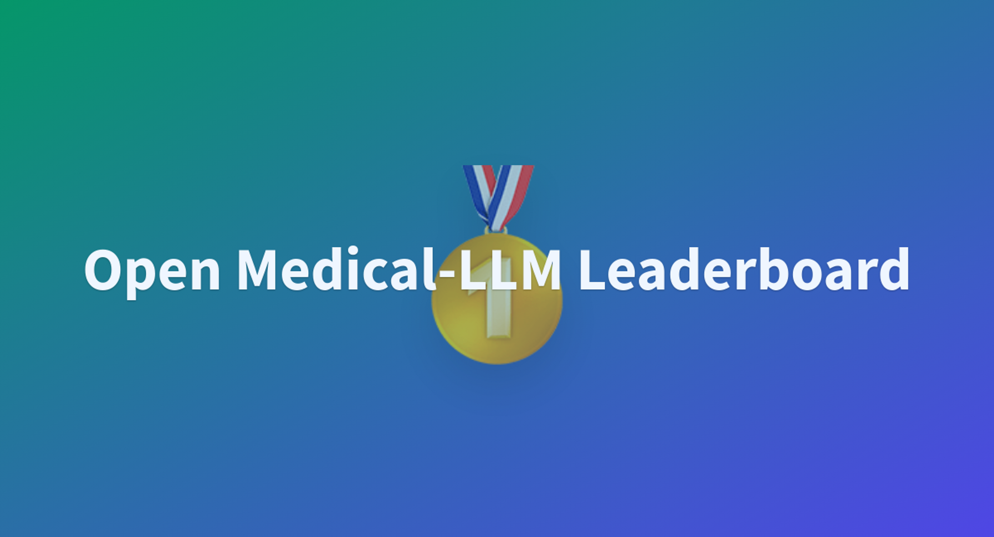 Open Medical-LLM Leaderboard - a Hugging Face Space by openlifescienceai