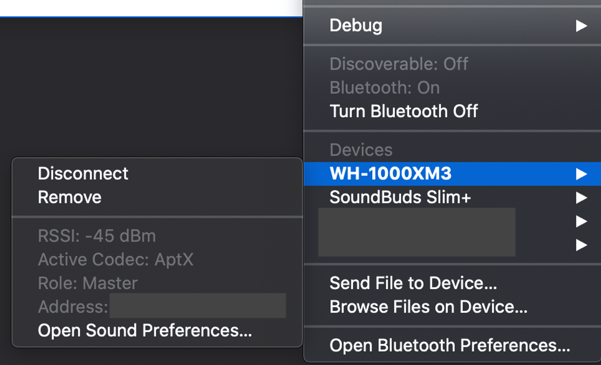 My Bluetooth codec is now AptX