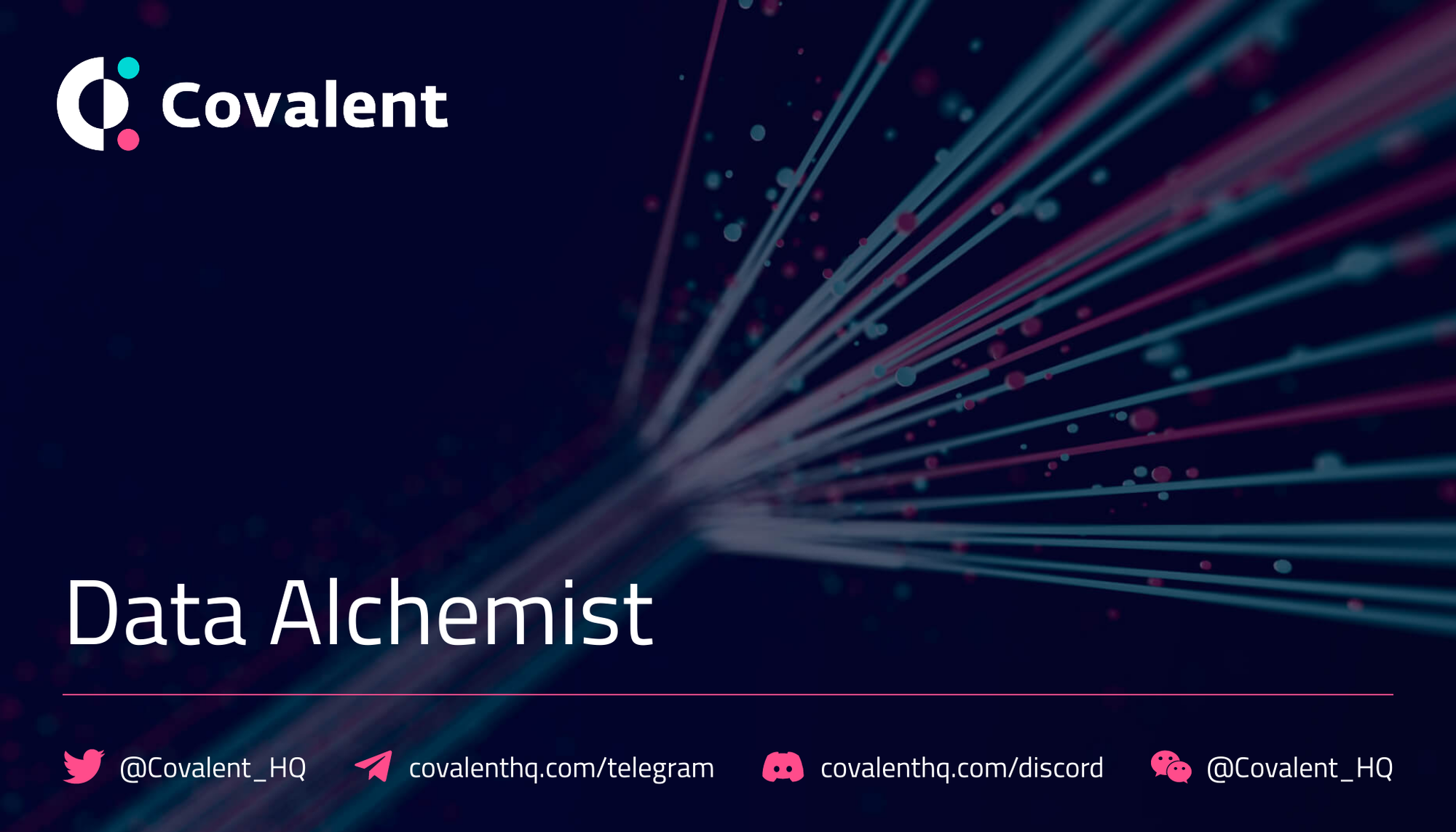 Data Alchemist - Covalent