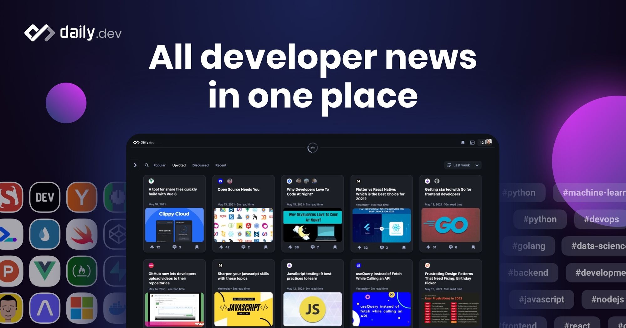 daily.dev | The Homepage Every Developer Deserves