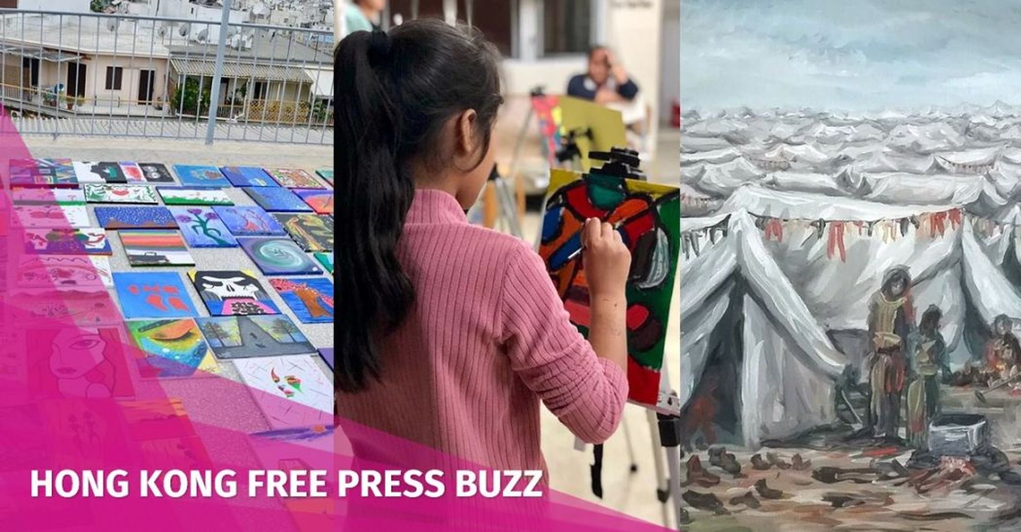 Event: Mini Acts for the Greater Good brings artwork by refugees from around the world to Hong Kong | Hong Kong Free Press HKFP