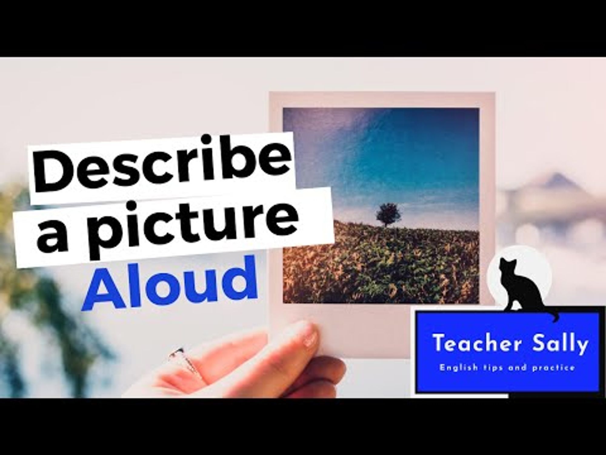 English SPEAKING activity DESCRIBE A PICTURE for DUOLINGO and other English tests