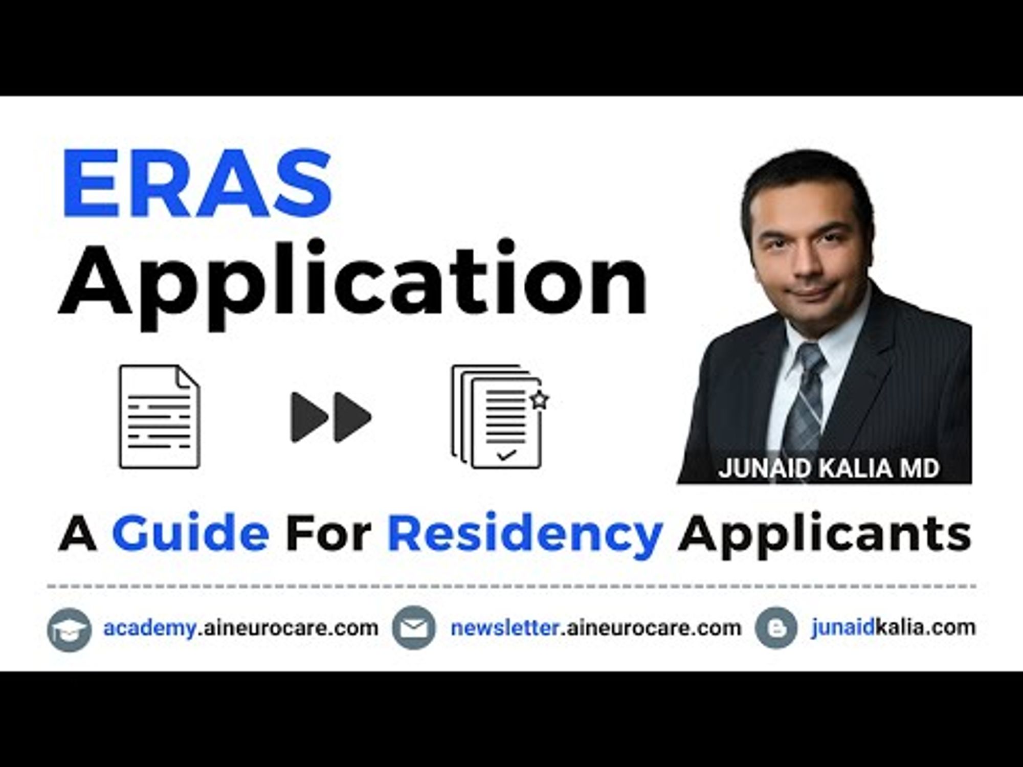 ERAS Application - A Brief Guide