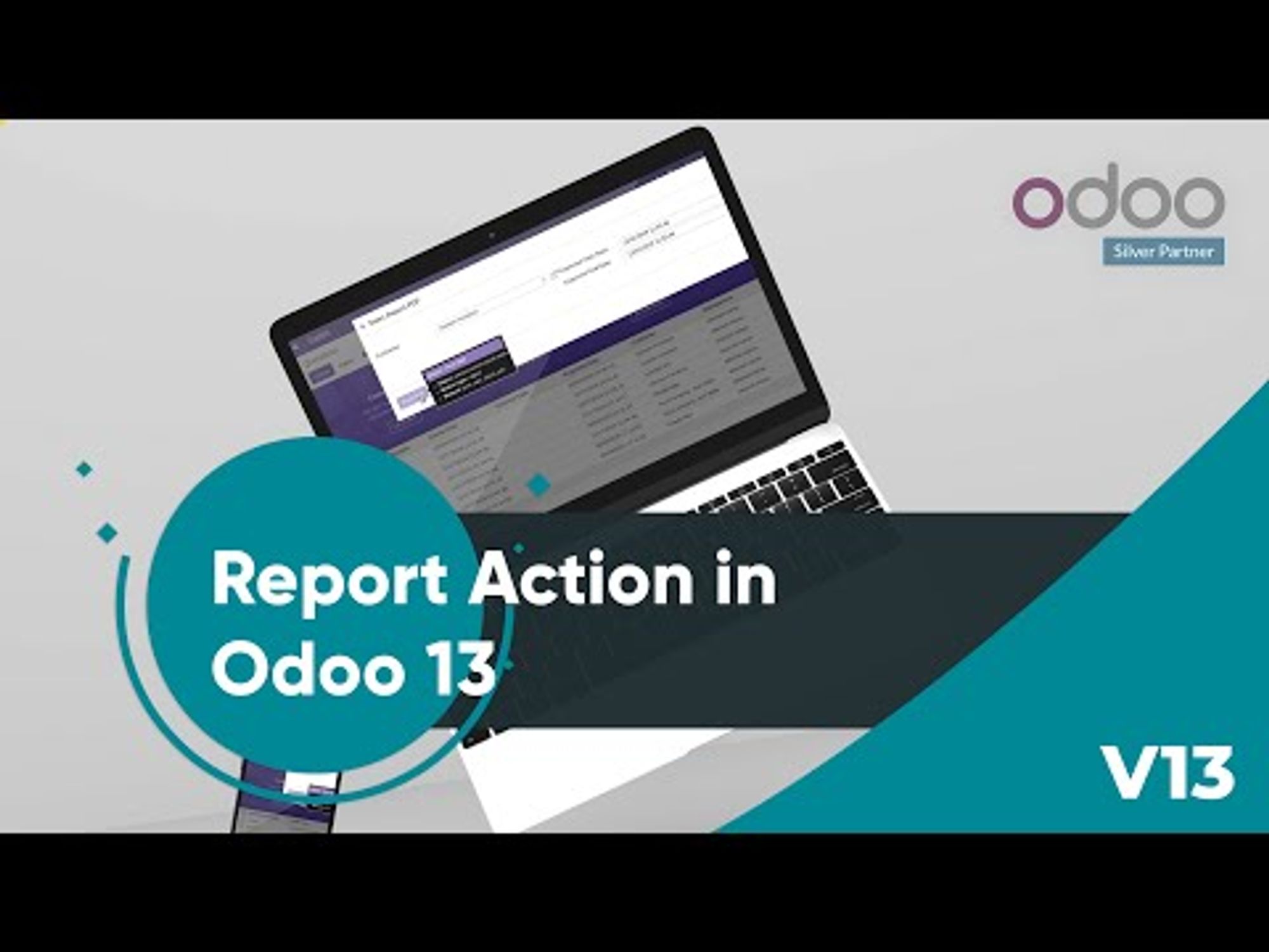 Report Action in Odoo 13