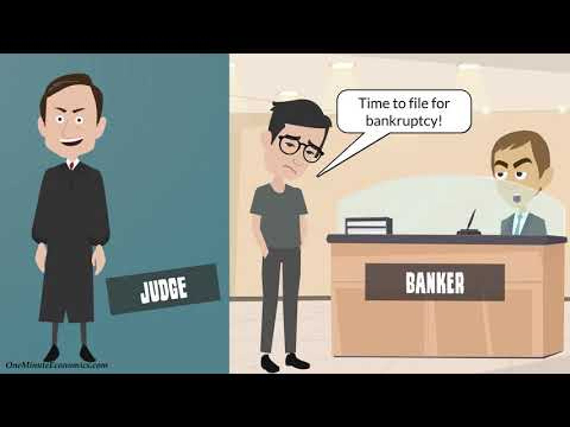 Insolvency vs. Default vs. Bankruptcy: Three Terms Defined, Explained and Compared in One Minute