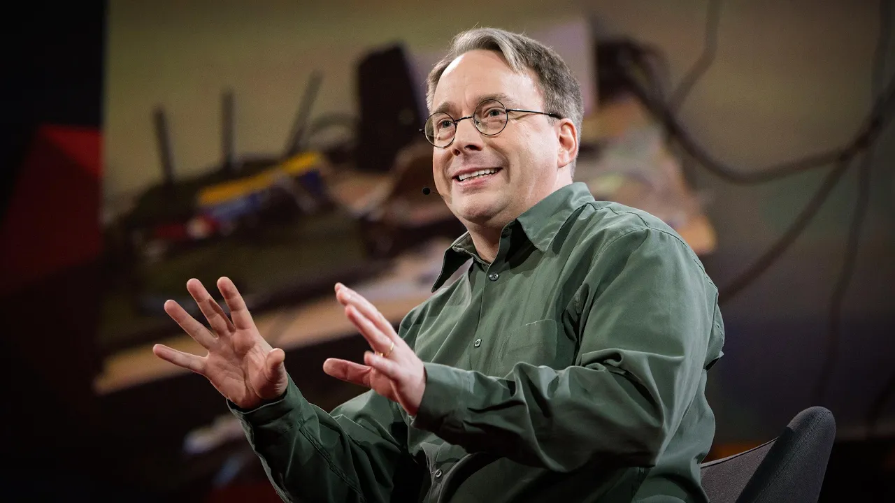 Linus Torvalds Ted talk