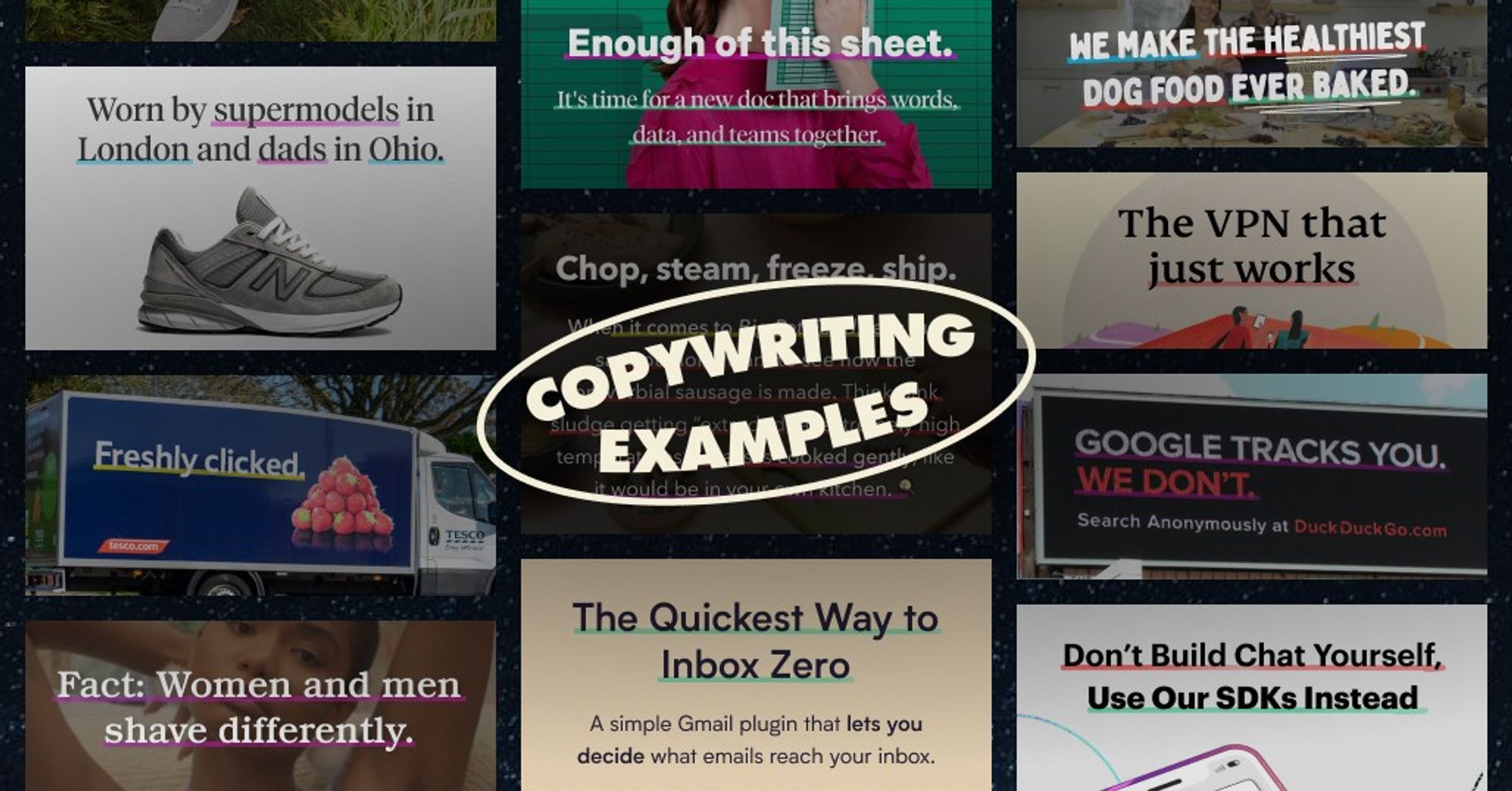 Copywriting Examples - The world's best copy. In one place.