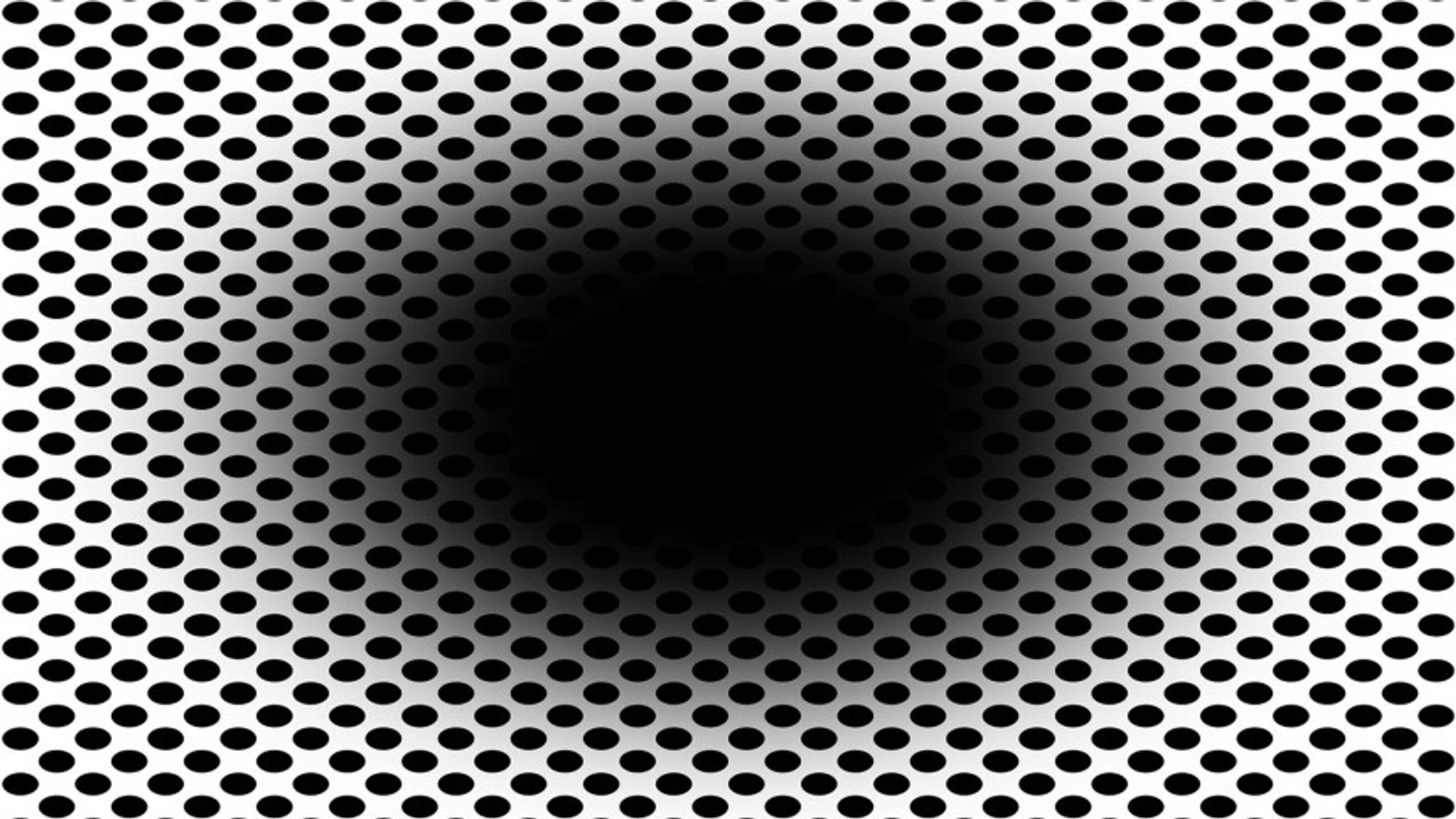 Scientists create an optical illusion that feels like an expanding black hole