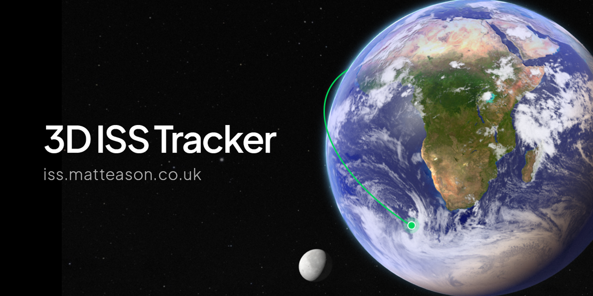 3D ISS Tracker: See the ISS on a beautiful 3D globe