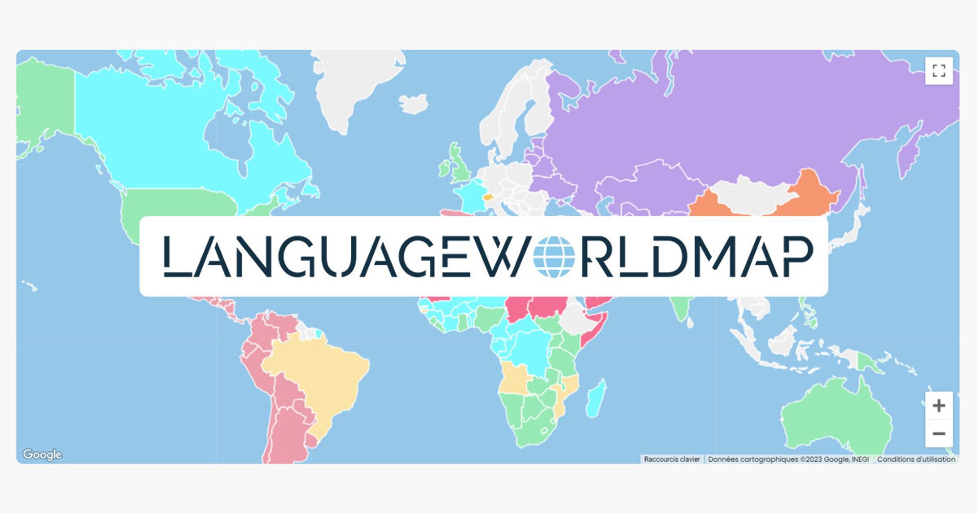 Language World Map
