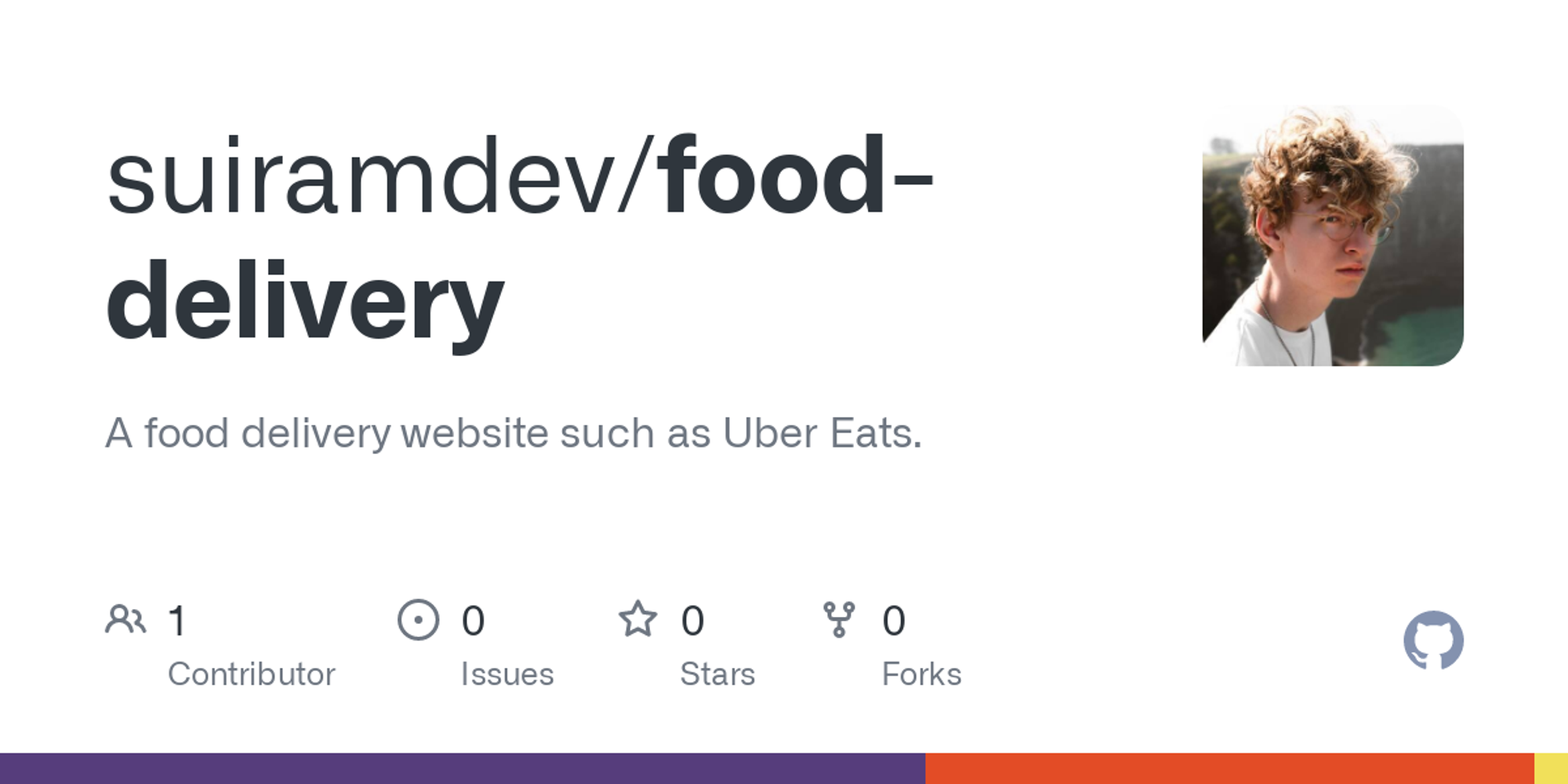 GitHub - suiramdev/food_delivery: A food delivery website such as Uber Eats.