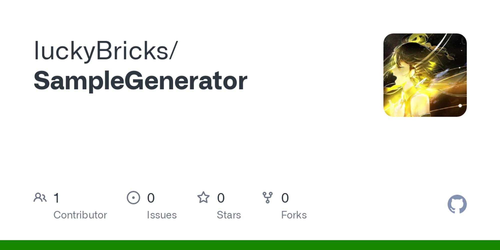 GitHub - luckyBricks/SampleGenerator