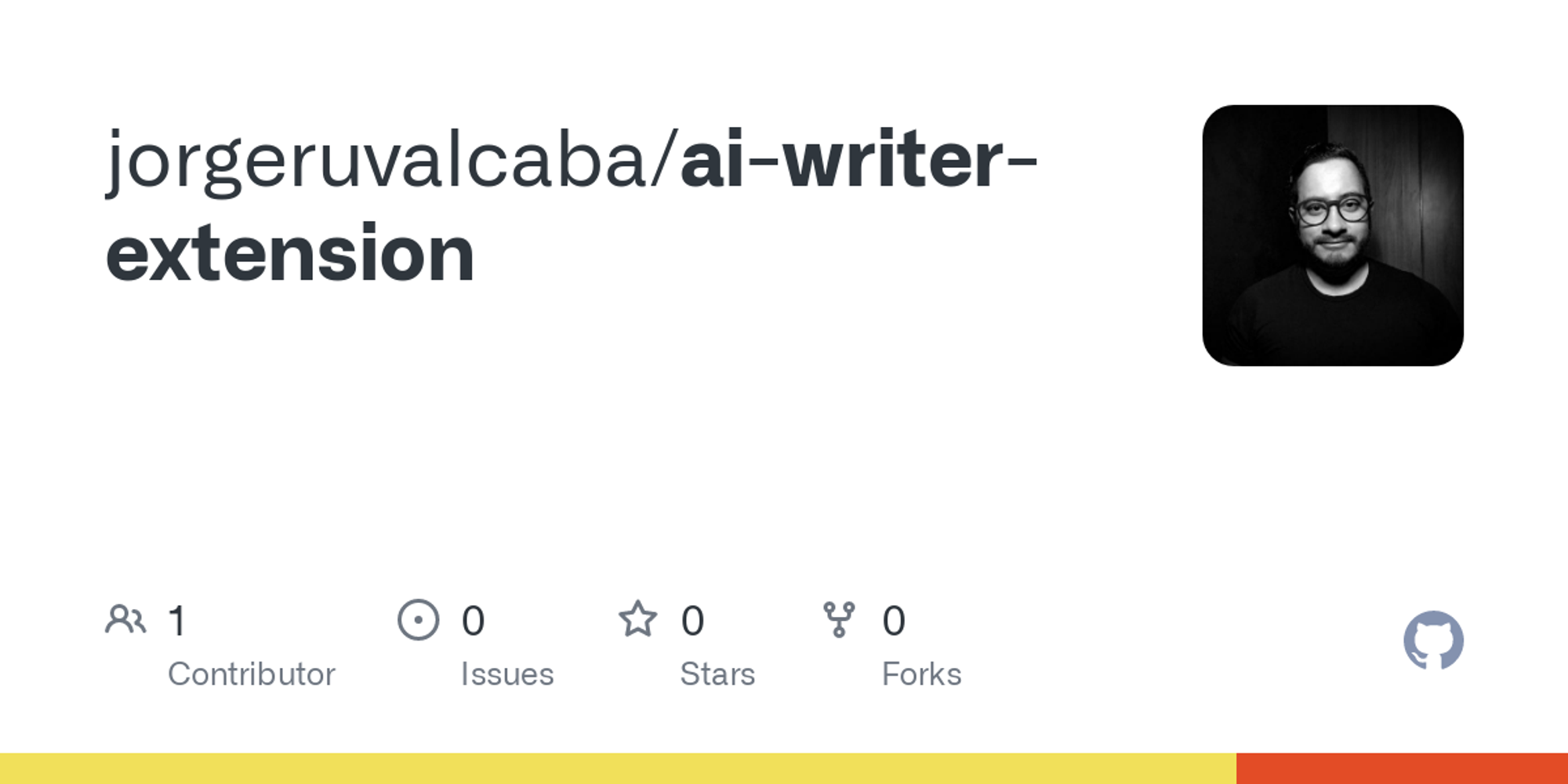 GitHub - jorgeruvalcaba/ai-writer-extension