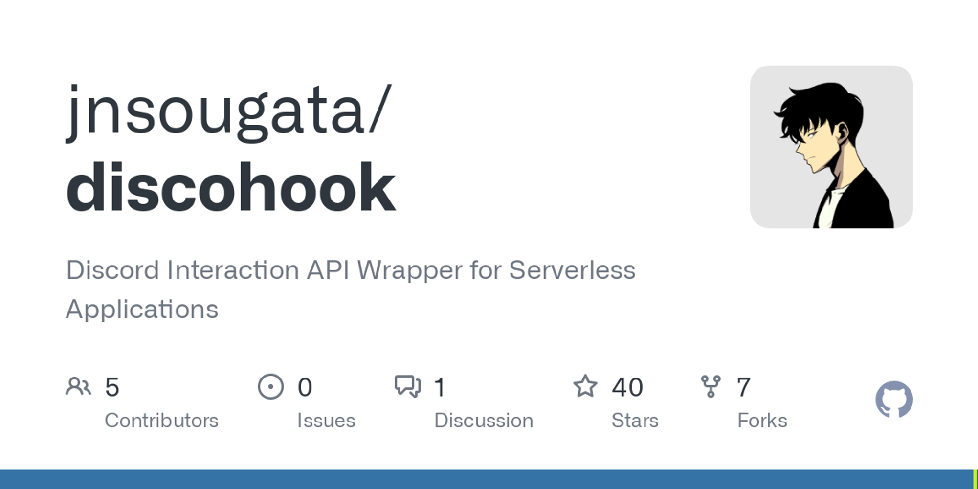 GitHub - jnsougata/discohook: discord bot framework for serverless applications