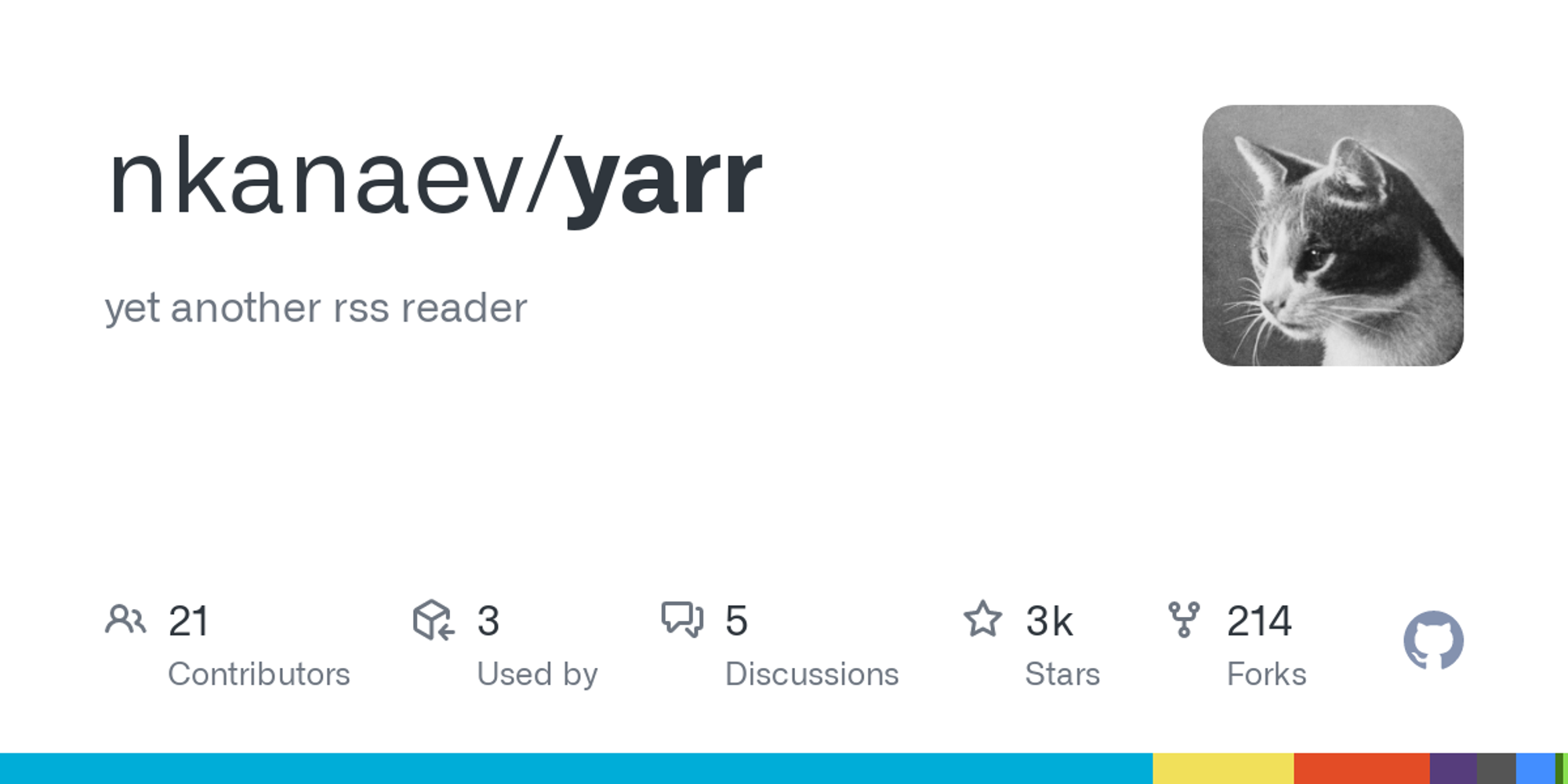 GitHub - nkanaev/yarr: yet another rss reader