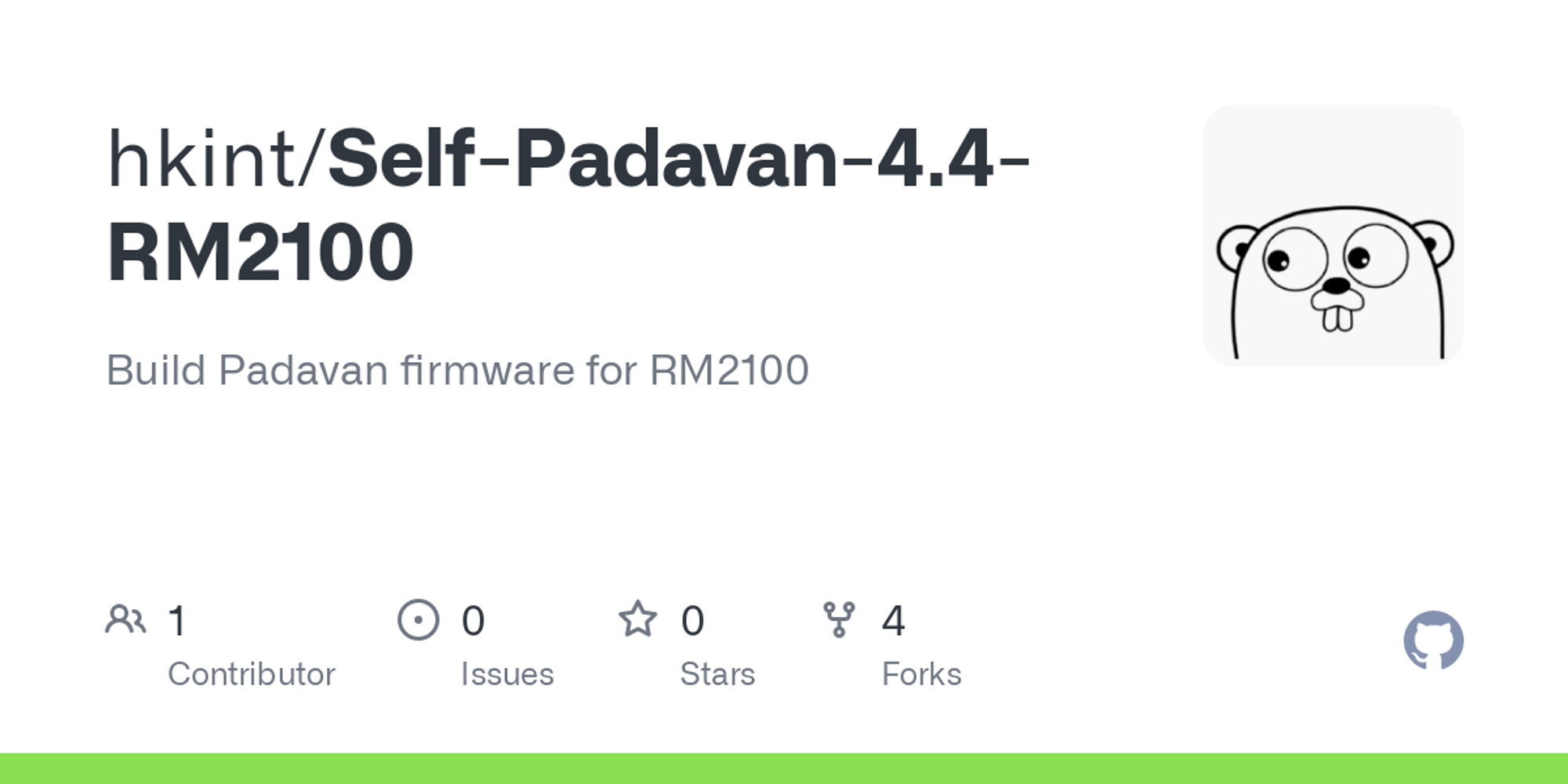GitHub - hkint/Self-Padavan-4.4-RM2100: Build Padavan firmware for RM2100