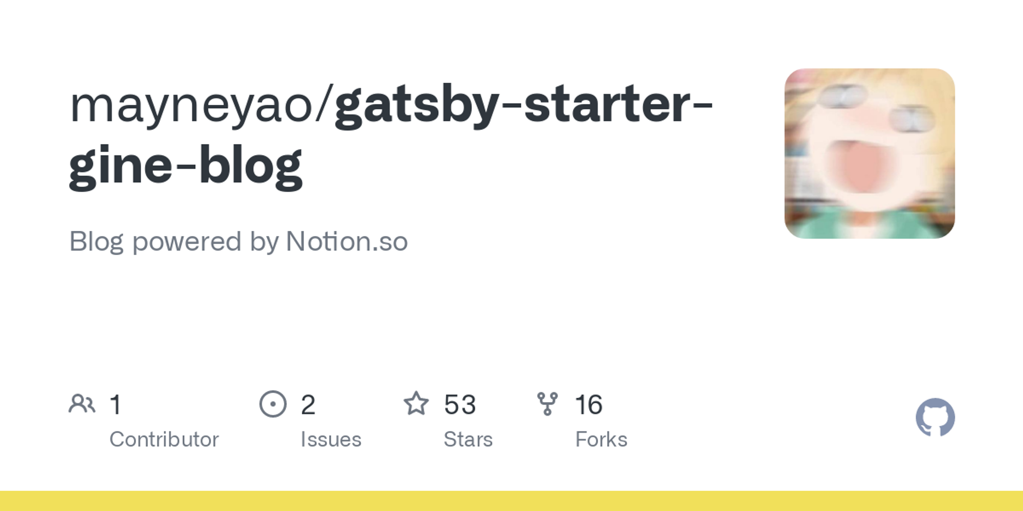 mayneyao/gatsby-starter-gine-blog