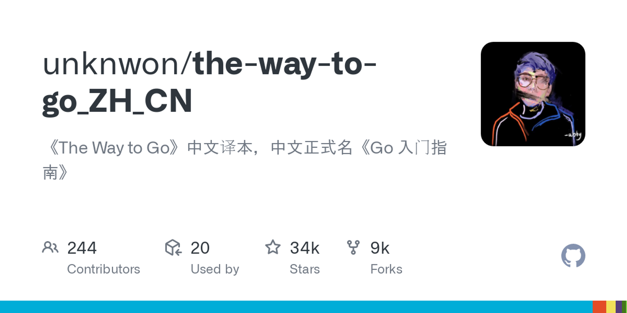 GitHub - unknwon/the-way-to-go_ZH_CN: 《The Way to Go》中文译本，中文正式名《Go 入门指南》