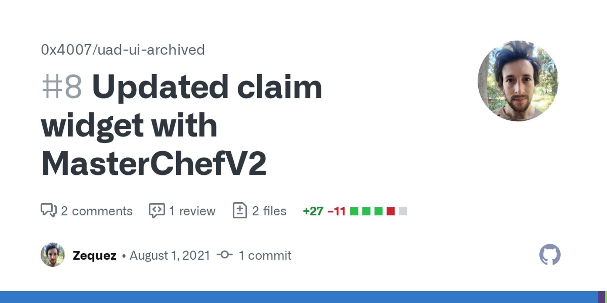 Updated claim widget with MasterChefV2 by Zequez · Pull Request #8 · pavlovcik/uad-ui-launch