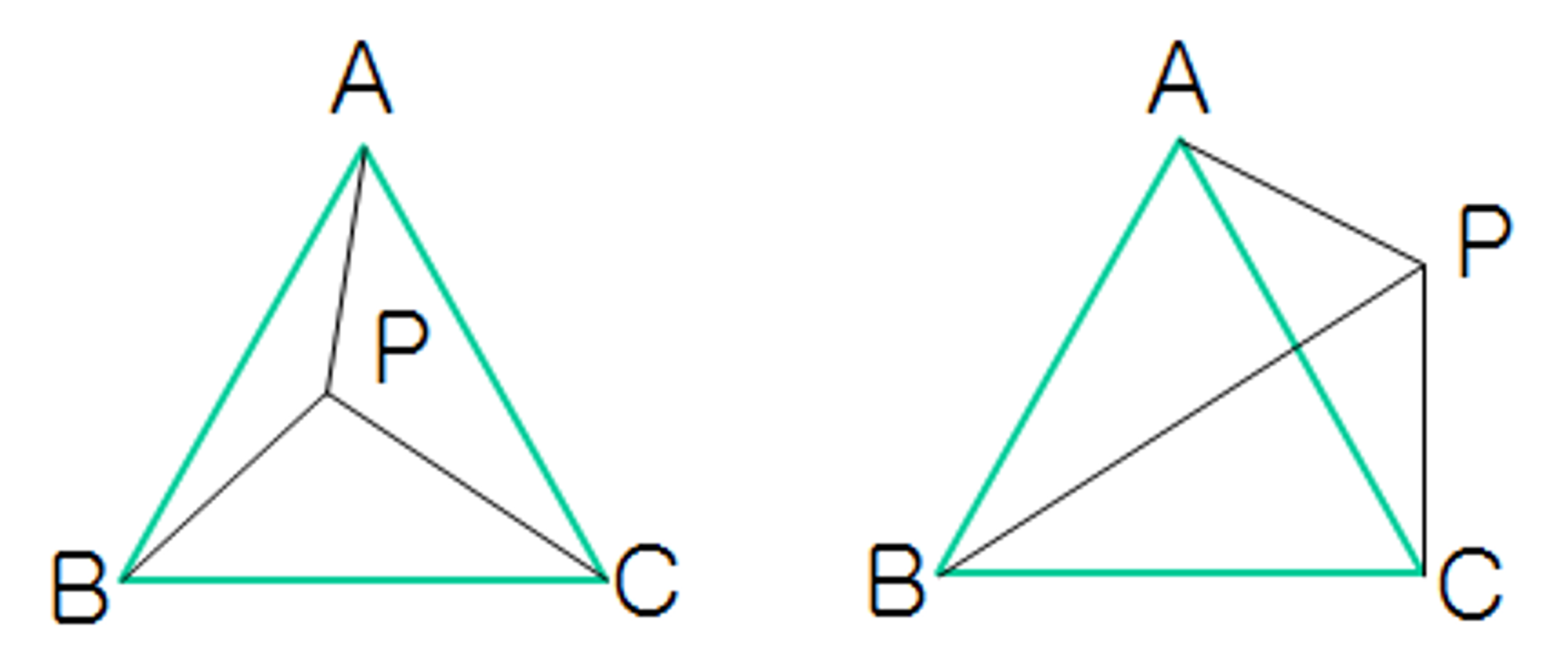 学习｜判断一个点是否在三角形内