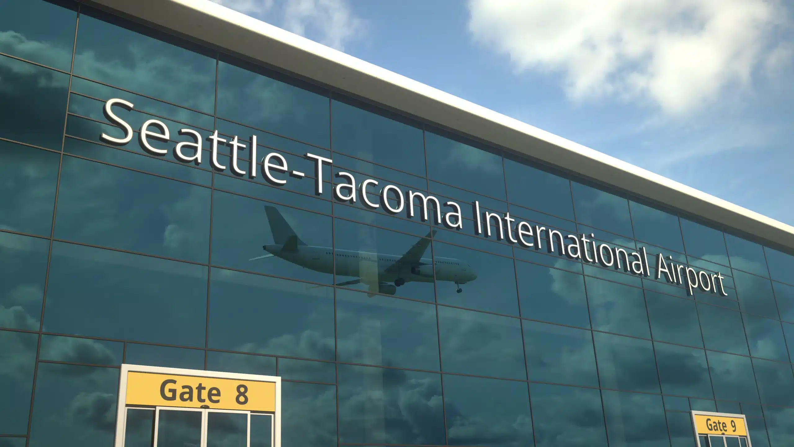 Seattle International Airport (SEA)    (西雅图) (Mandarin)