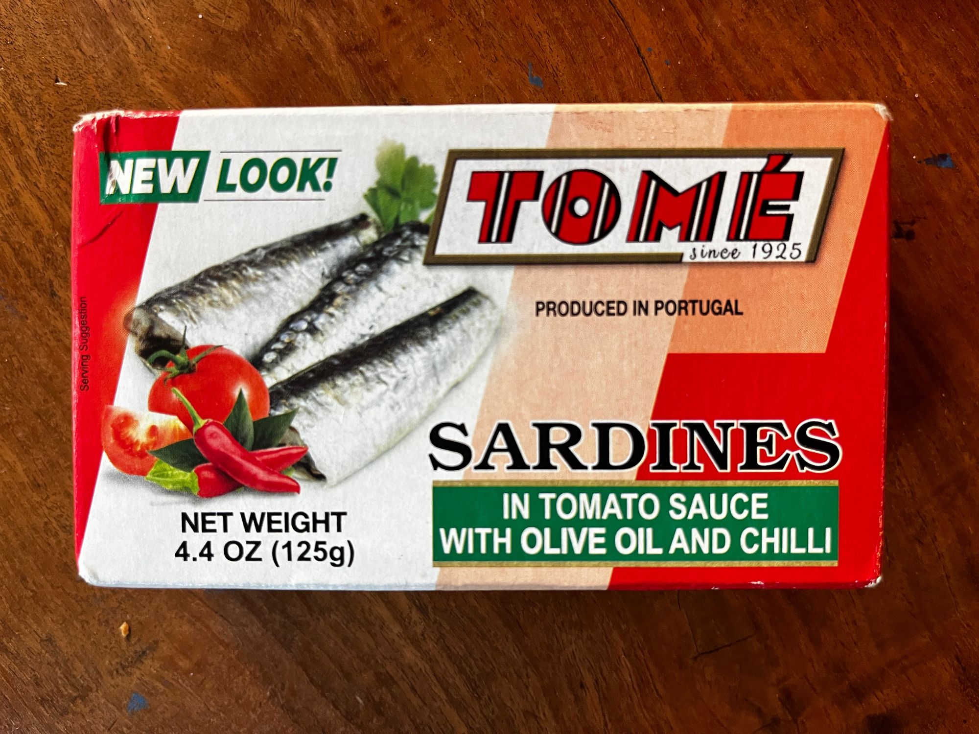 Tome Sardines in Tomato Sauce with Olive Oil and Chilli