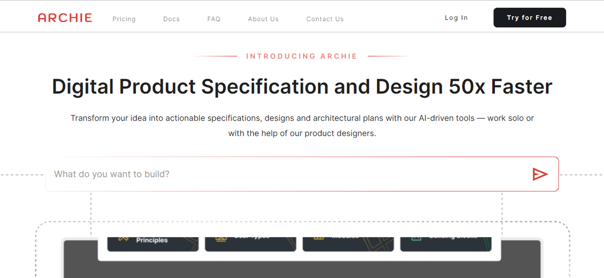 Archie: Revoluciona el diseño de productos digitales con IA