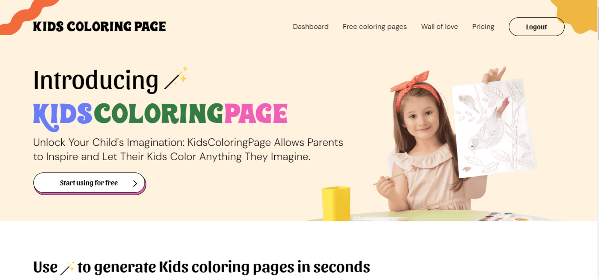 KidsColoringPage.com: Creatividad sin límites para niños