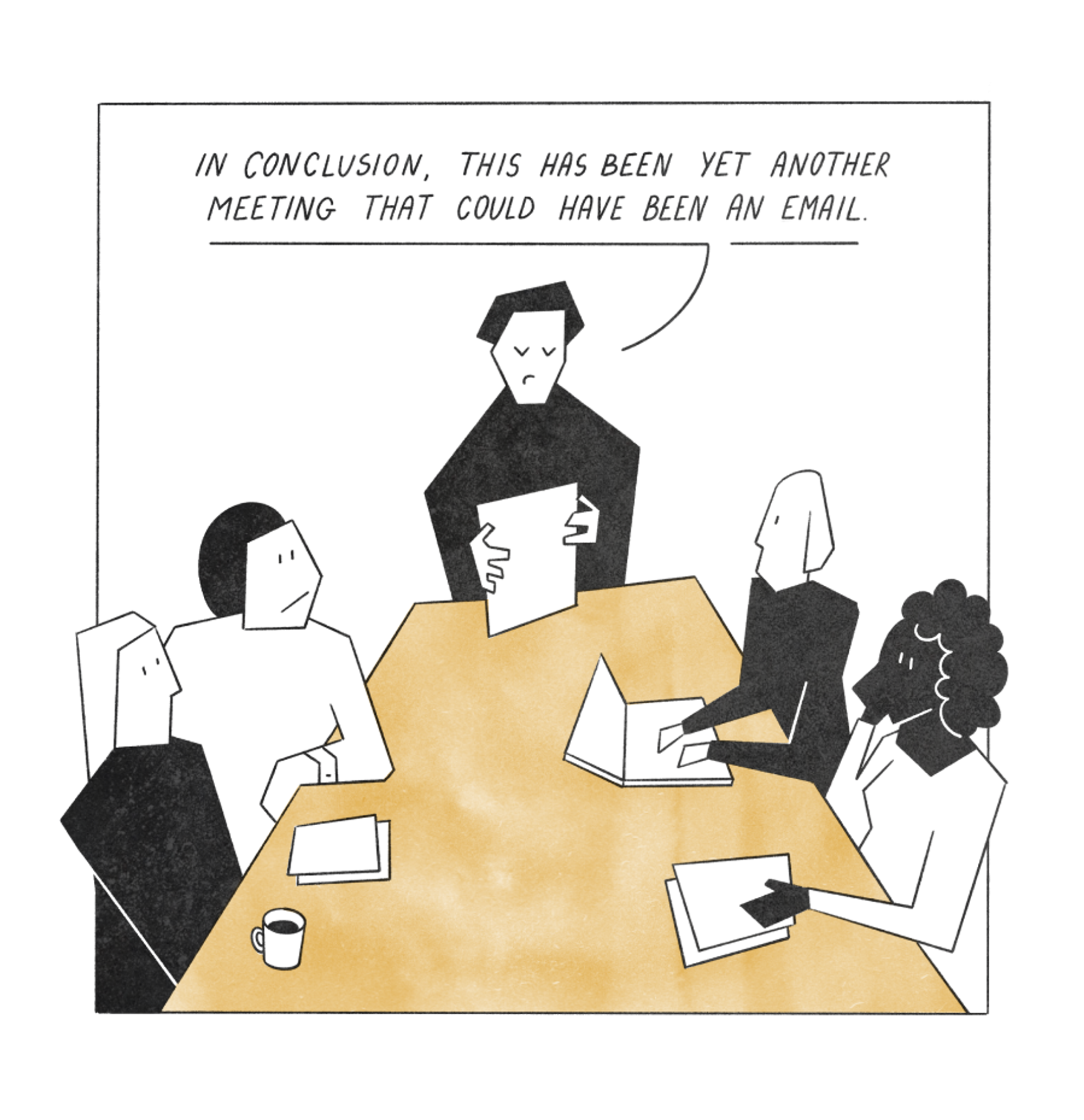 The flipped meeting model