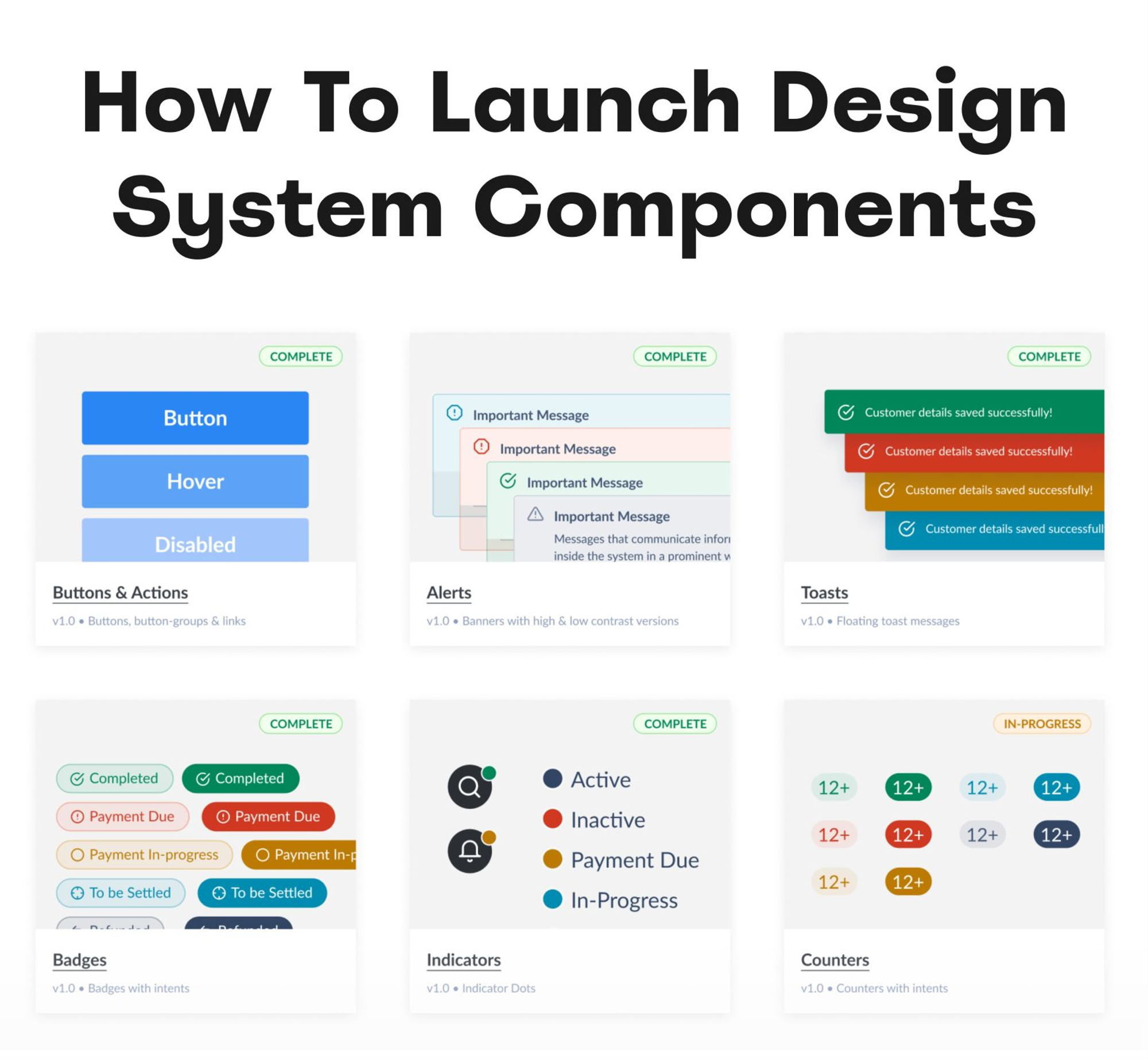 How To Launch Design System Components by Vitaly Friedman