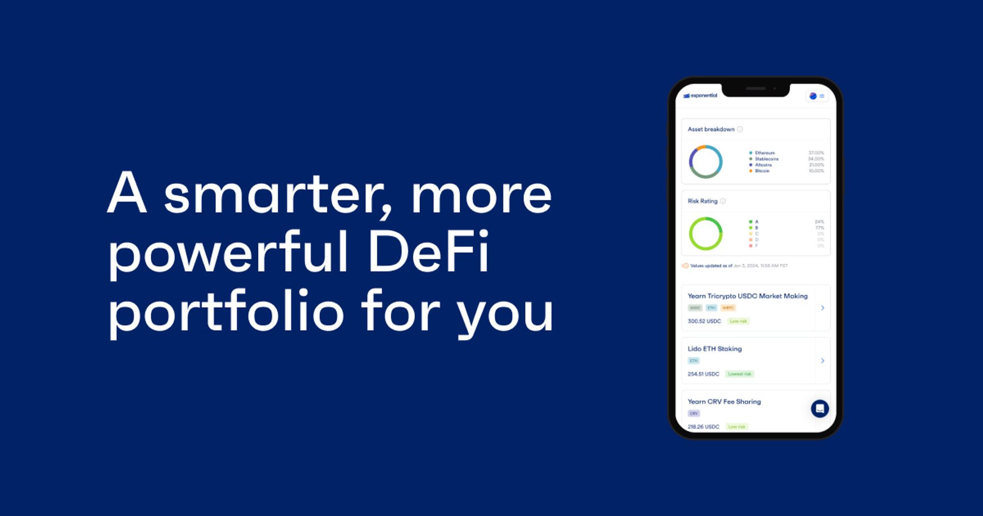 Header image for the article A smarter, more powerful DeFi portfolio for you