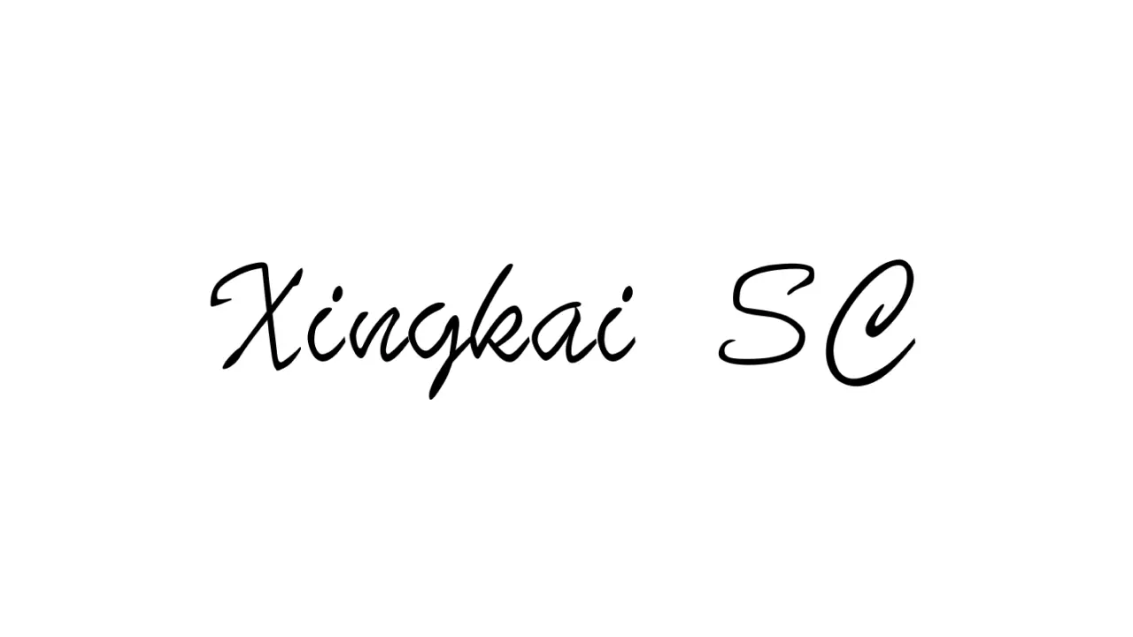 Xingkai SC Font