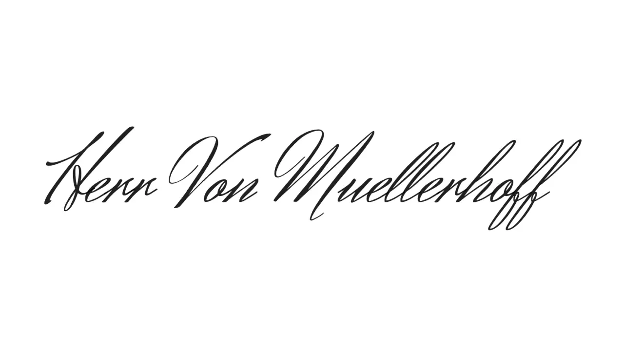 Herr Von Muellerhoff Font