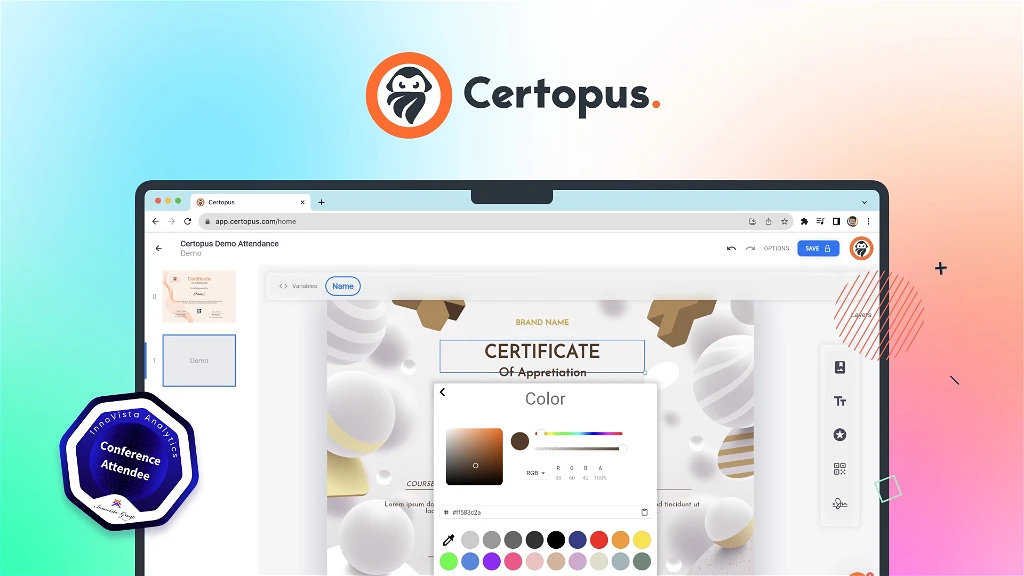 Certopus - Powerful and reliable digital credentials platform